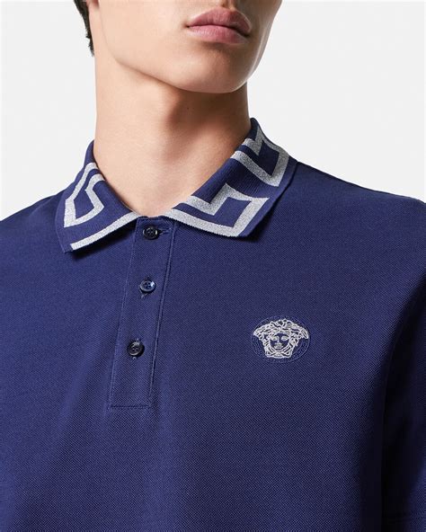 versace collar polo